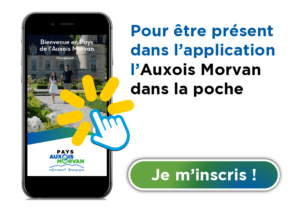 Lien pour s'inscrire dans l'application l'Auxois Morvan dans la poche