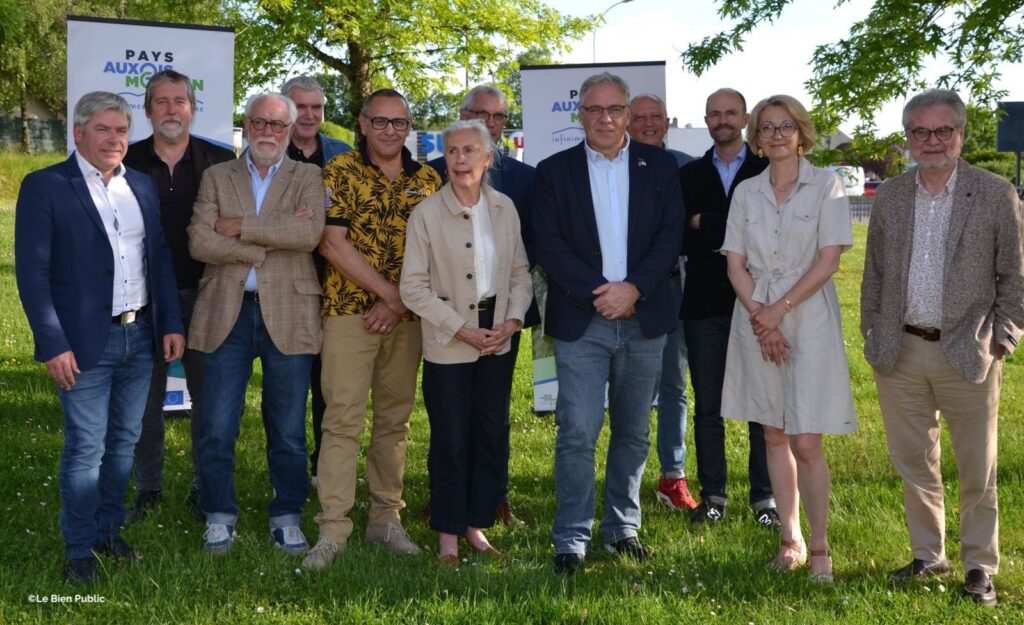 Les membres du Bureau du PETR du Pays Auxois Morvan